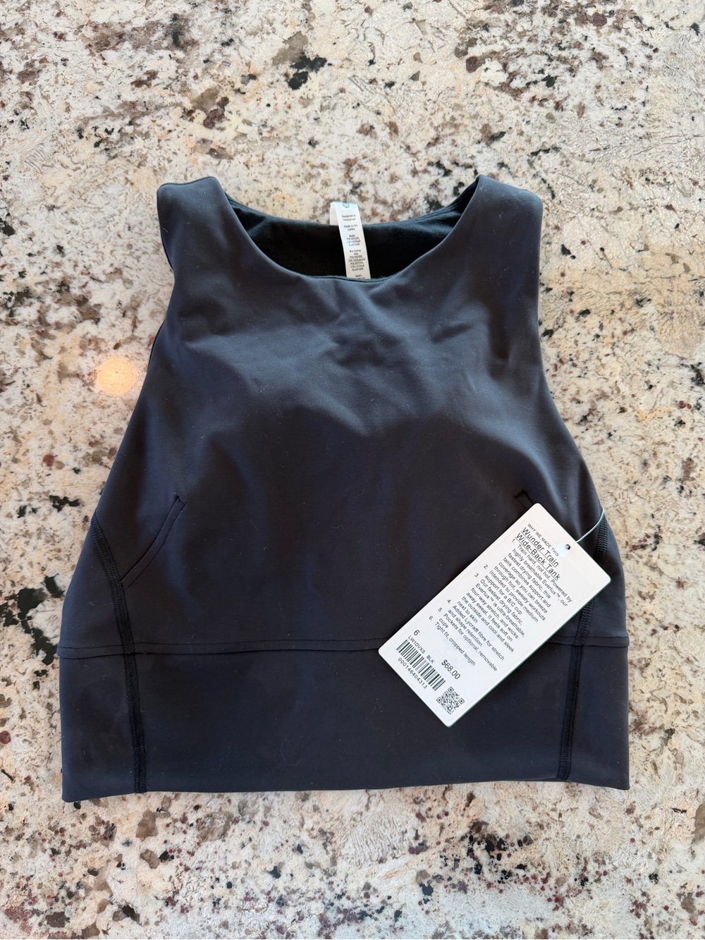 lululemon athletica Wunder Train Wide-Back Tank Black